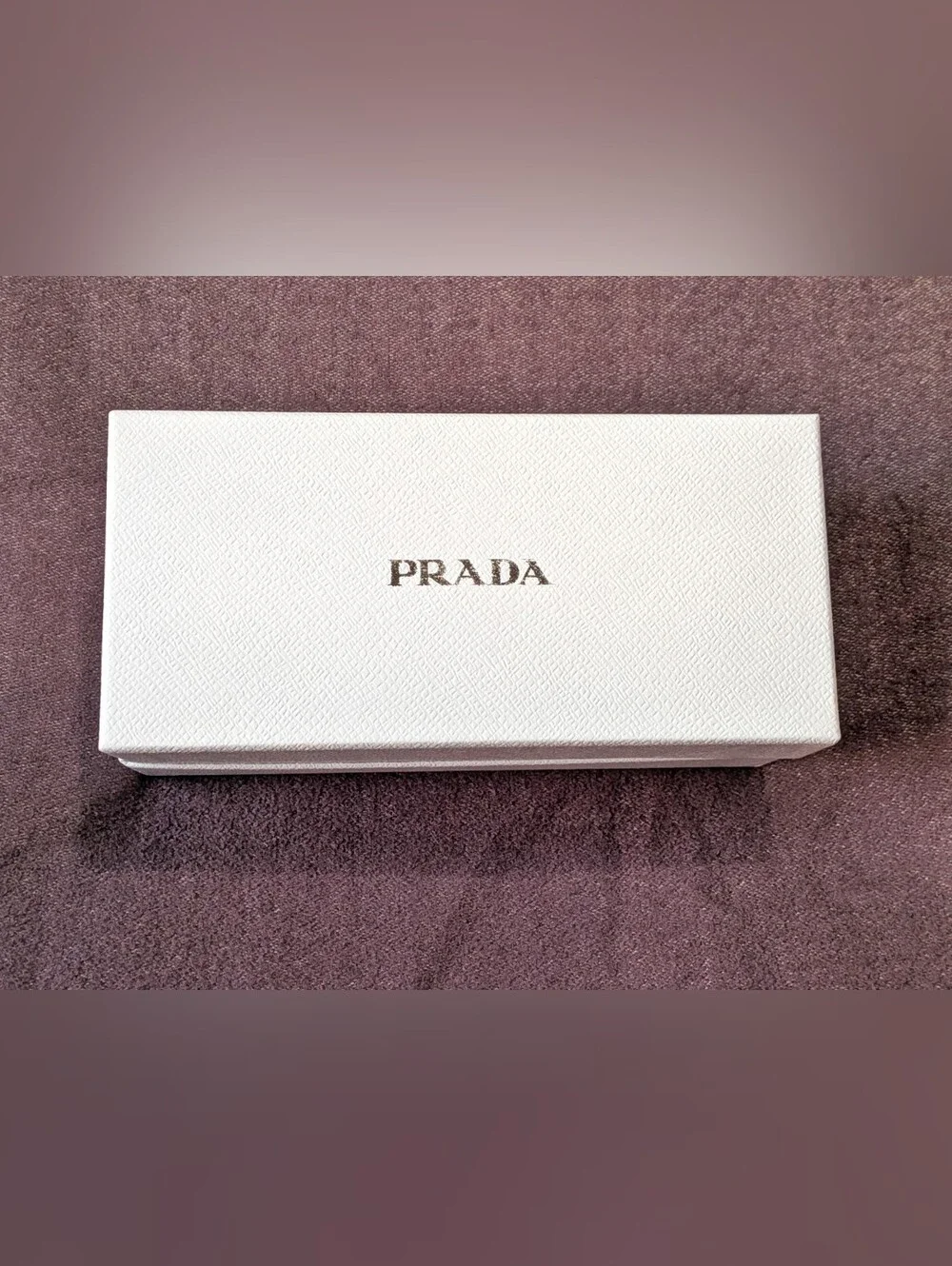 PRADA Sunglasses/Glasses Product Box - White - *BOX ONLY*